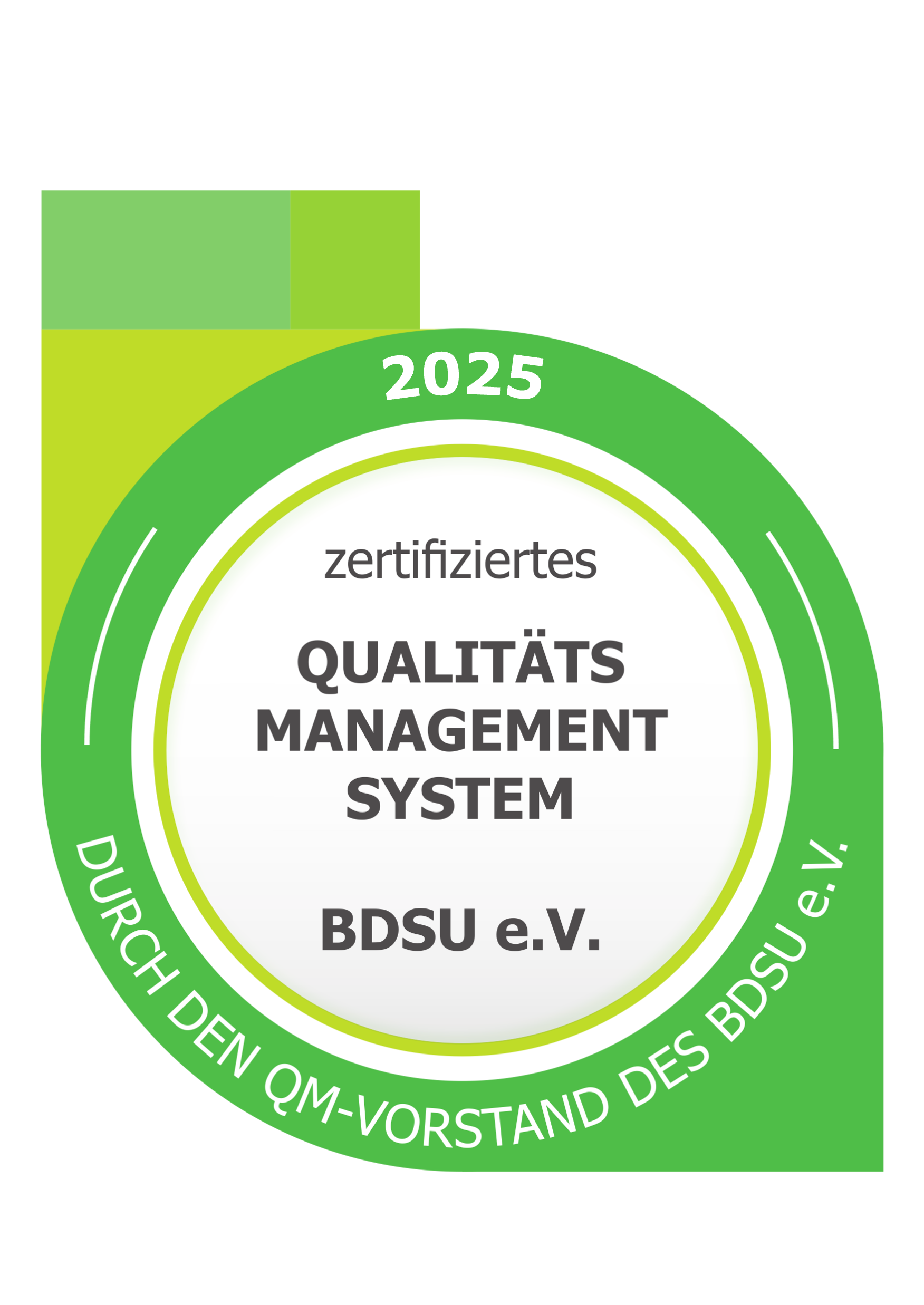 BDSU Qualitätssiegel 2025 - Zertifizierte Studentische Unternehmensberatung
